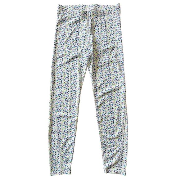 PATAGONIA Floral Capilene Midweight Bottom Girls L 12 NEW Base Layer Pants NWT - Picture 8 of 10